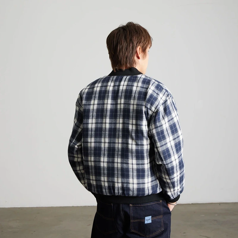 HUF x Spitfire Reversible Plaid Jacket - Image 16