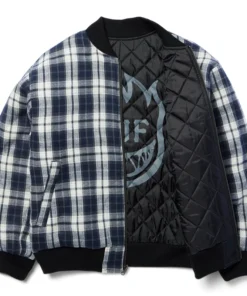 HUF x Spitfire Reversible Plaid Jacket