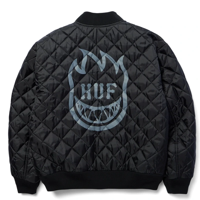 HUF x Spitfire Reversible Plaid Jacket - Image 8