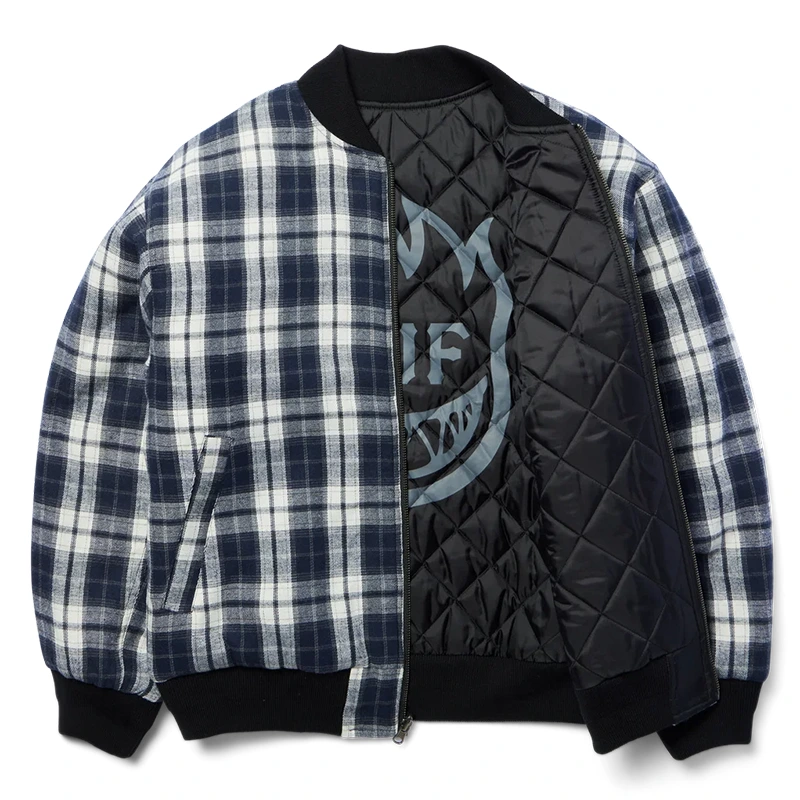 HUF x Spitfire Reversible Plaid Jacket