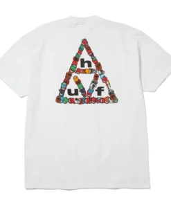 HUF x Spitfire Sticker Triple Triangle T-Shirt