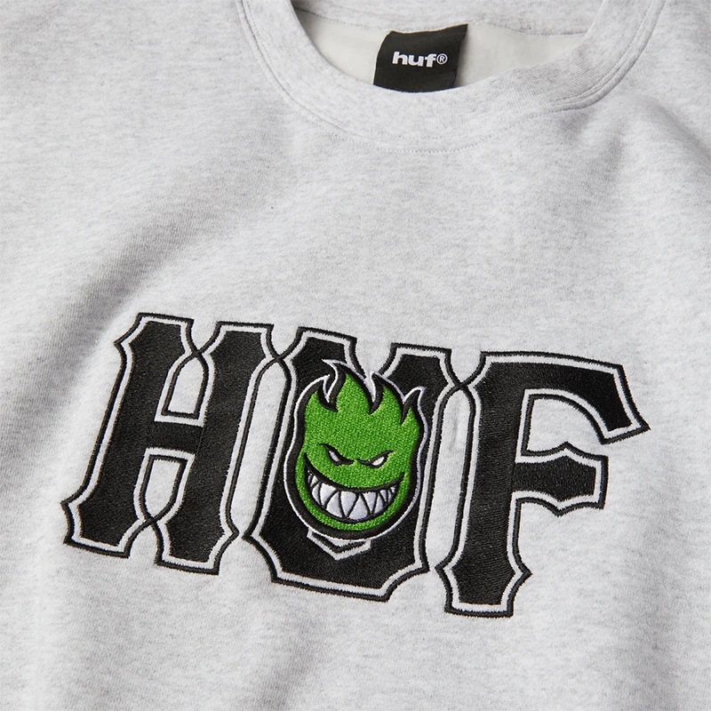 HUF x Spitfire Union Crewneck Sweatshirt - Image 3