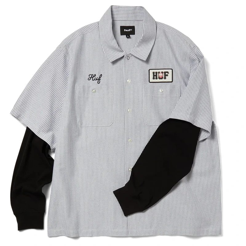 HUF x Spitfire Union Work Shirt - Image 2