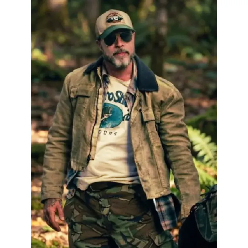 Heart of the Beast Brad Pitt Cotton Jacket - Image 3