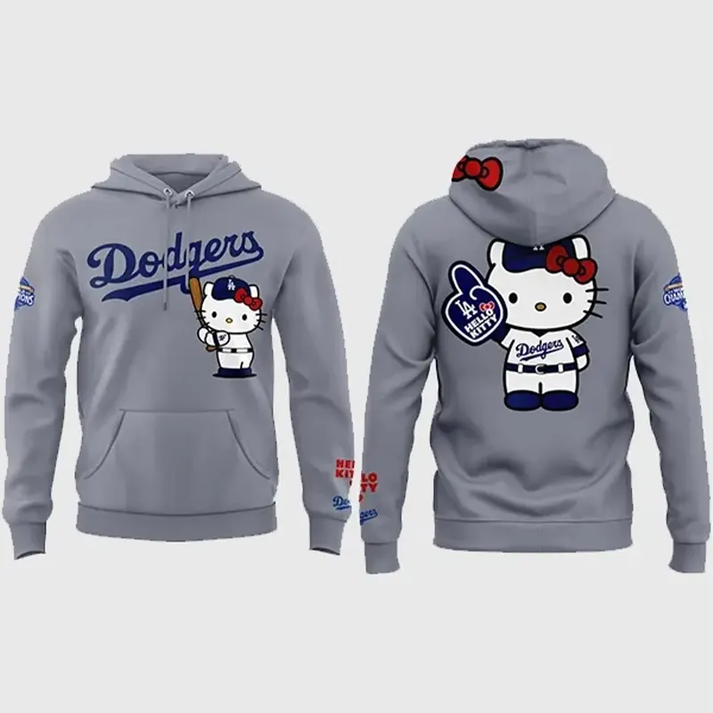 Dodgers Hello Kitty Hoodie