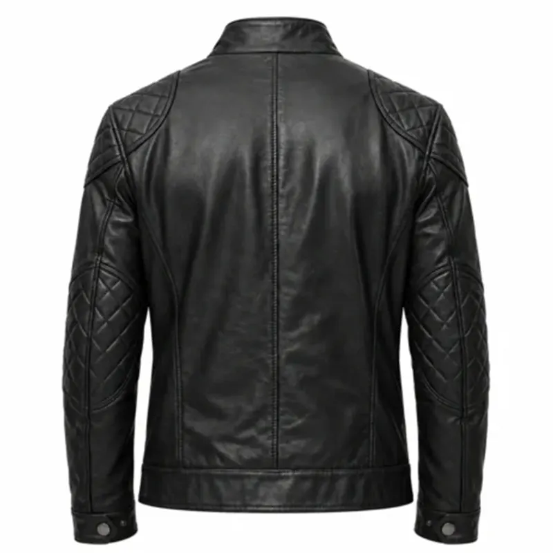 Henry Cavill Black Biker Jacket - Image 2