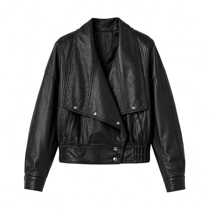Her Private Hell Sophie Thatcher Black Leather Jacket