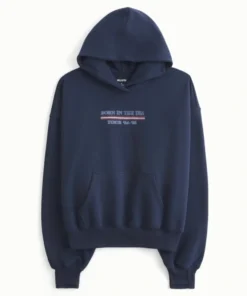 Hollister Girls Feel Good Bruce Springsteen Graphic Classic Hoodie
