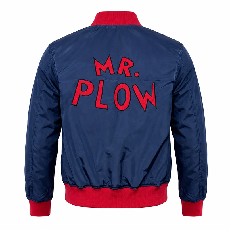 Homer Simpson The Simpsons Mr. Plow Jacket - Image 2
