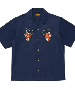 Human Made x Pokémon Made Navy Blue Aloha Shirt