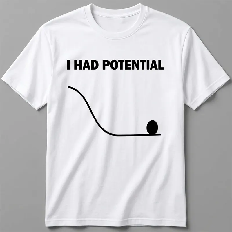 I Had Potential T-Shirt - Image 2
