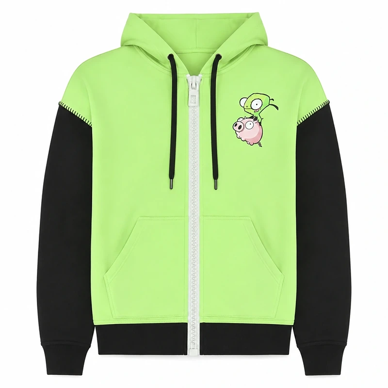 Invader Zim Gir Cosplay Hoodie