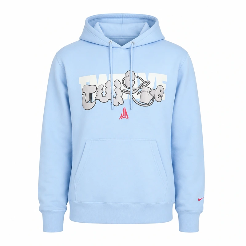 Ja Morant Basketball Blue Hoodie