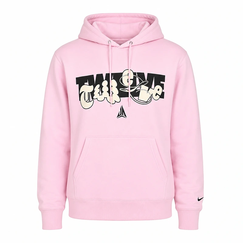 Ja Morant Basketball Pink Hoodie