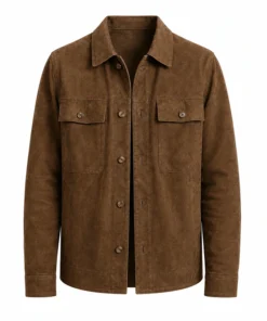 Jakob Oftebro Brown Suede Jacket