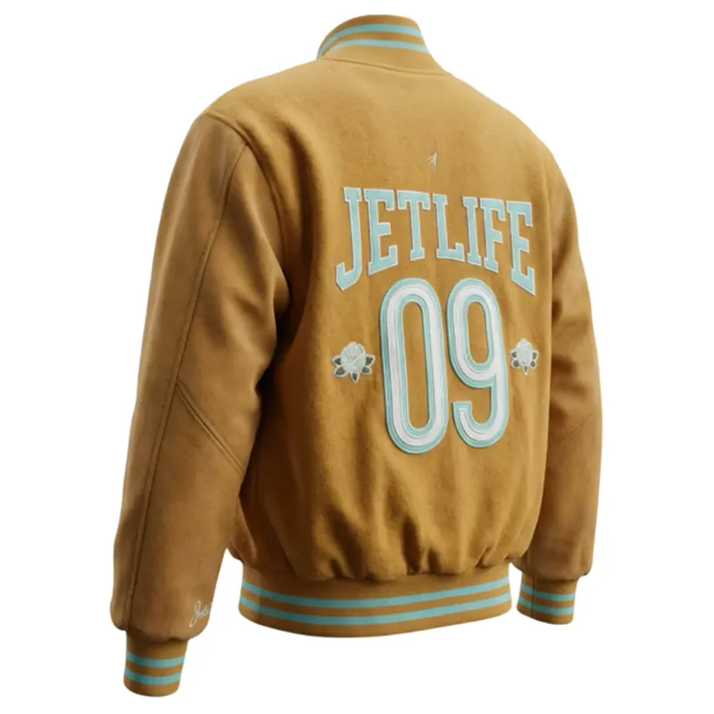 Jet Life Lifer Brown Wool Jacket - Image 2