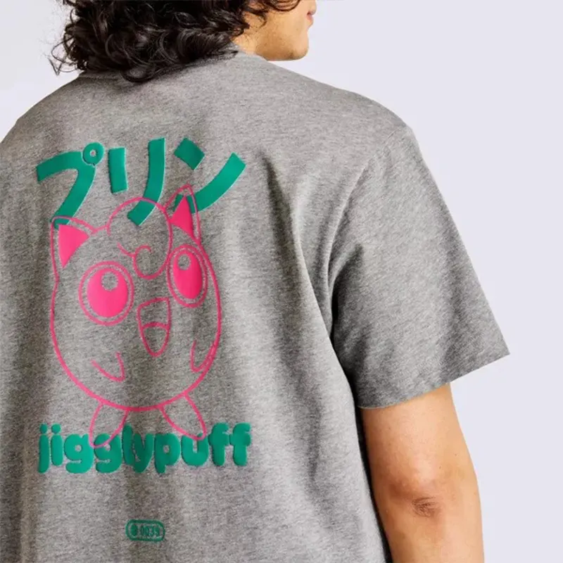 Jigglypuff Graphic Print Short Sleeve Crewneck T-Shirt - Image 3