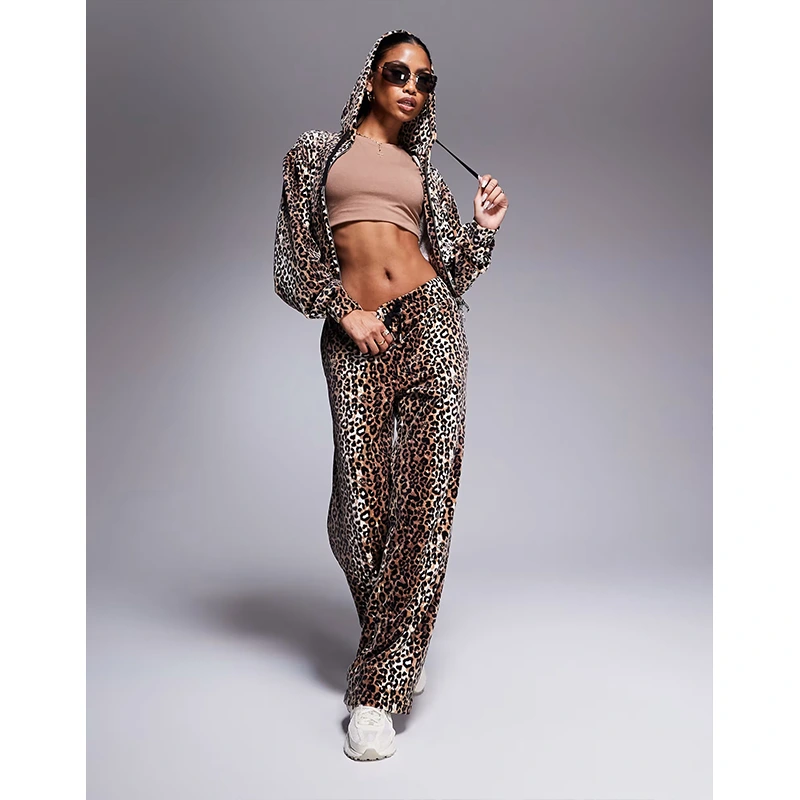 Juicy Couture velour Leopard Tracksuit - Image 2