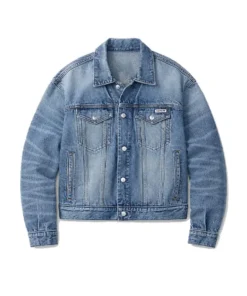 Jung Kook 90s Denim Trucker Jacket