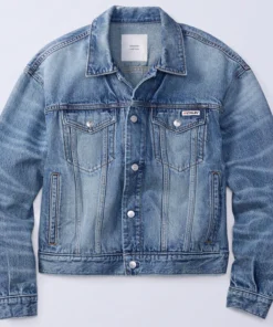 Jung Kook for Calvin Klein 90s Denim Trucker Jacket