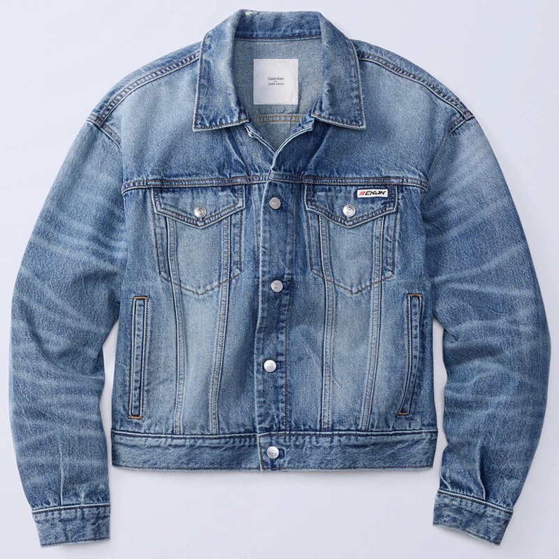 Jung Kook for Calvin Klein 90s Denim Trucker Jacket