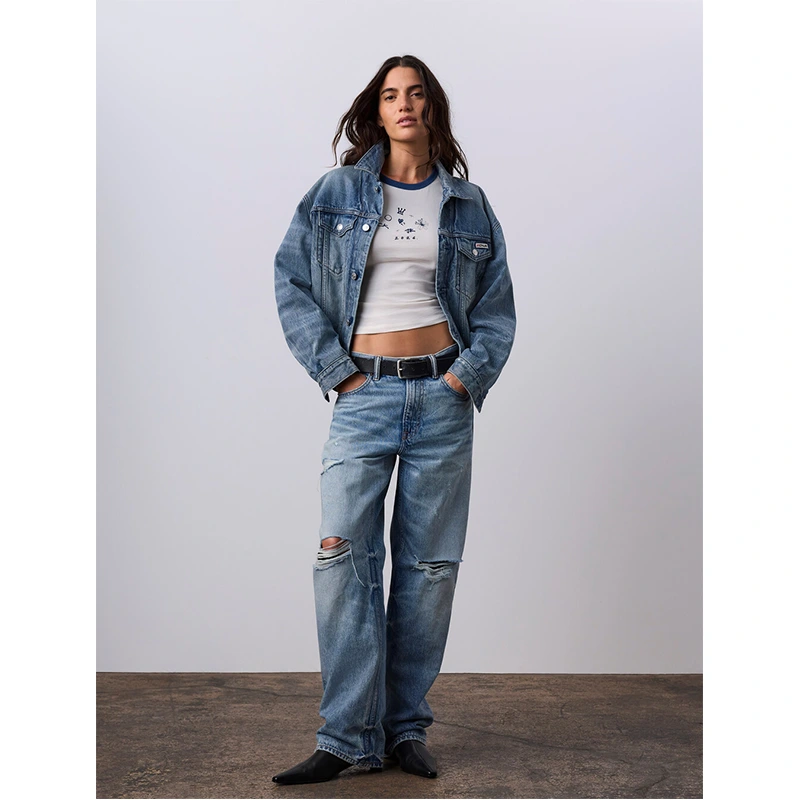 Jung Kook for Calvin Klein 90s Denim Trucker Jacket - Image 4