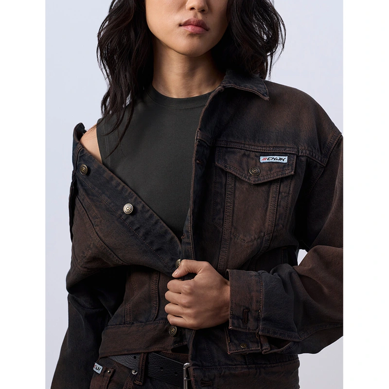 Jung Kook for Calvin Klein 90s Dusk Denim Trucker Jacket - Image 6