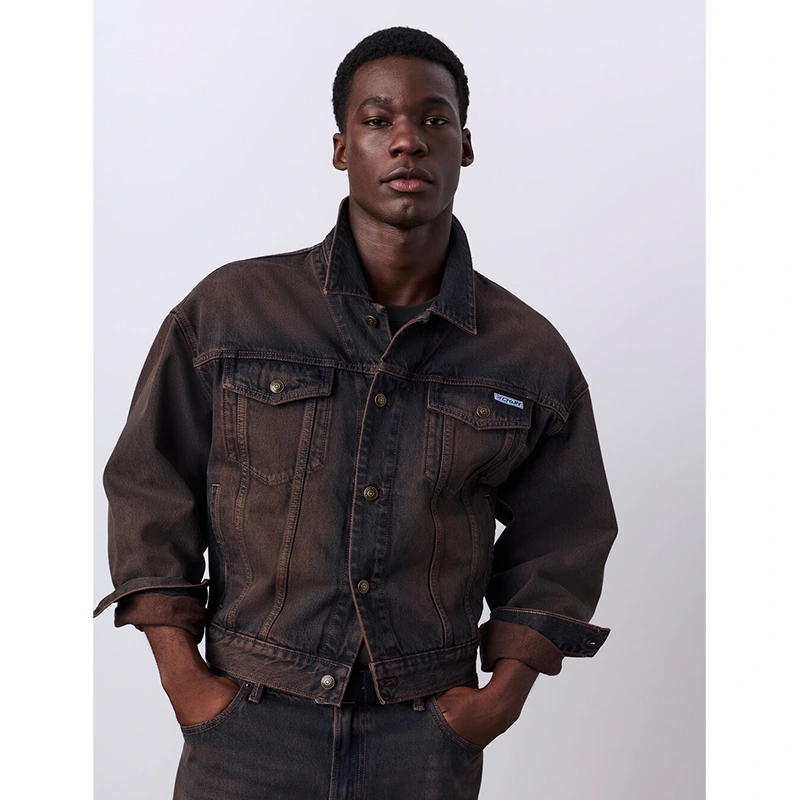 Jung Kook for Calvin Klein 90s Dusk Denim Trucker Jacket - Image 4