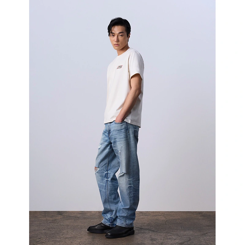 Jung Kook for Calvin Klein Logo Badge Relaxed T-Shirt - Image 8
