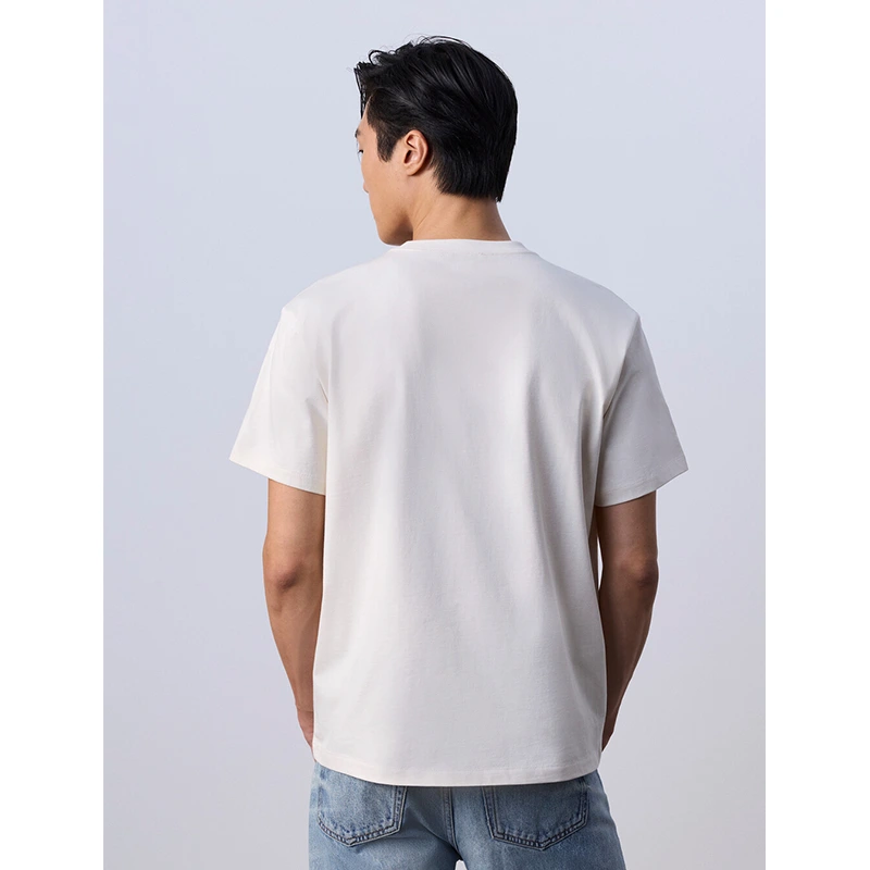 Jung Kook for Calvin Klein Logo Badge Relaxed T-Shirt - Image 7