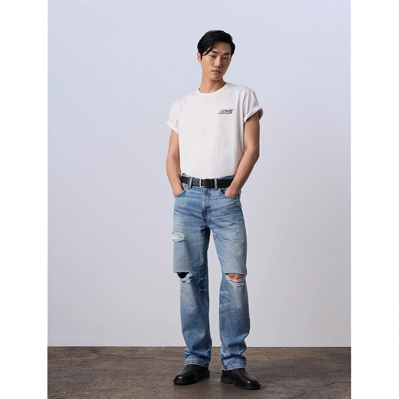 Jung Kook for Calvin Klein Logo Badge Relaxed T-Shirt - Image 5