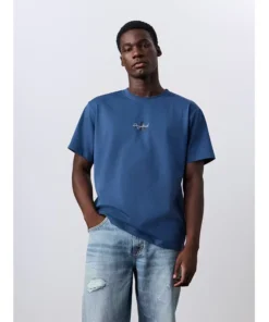 Jung Kook for Calvin Klein Monologo Dark Denim T-Shirt