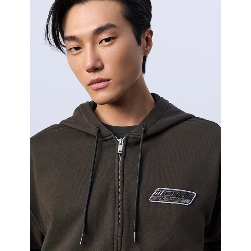 Jung Kook for Calvin Klein Terry Relaxed Hoodie - Image 8