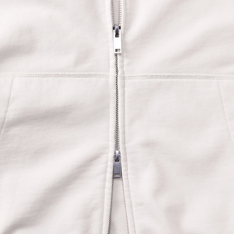Jung Kook for Calvin Klein Terry White Relaxed Hoodie - Image 4