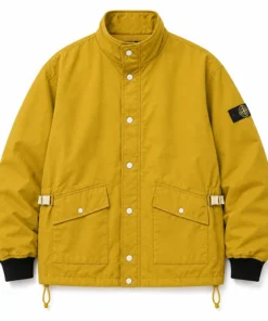 Jungkook Cyberpunk Mustard Green Jacket
