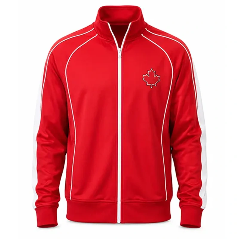 Justin Bieber Maple Leafs No Boundaries Track Jacket - Image 3
