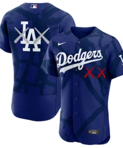 KAWS Nike MLB Authentic Los Angeles Dodgers Jersey