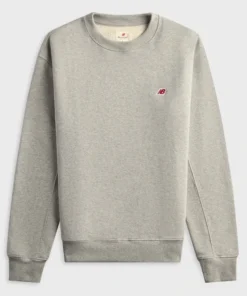 KITH x New Balance Made in USA Core Athletic Grey Crewneck Sweatshirt