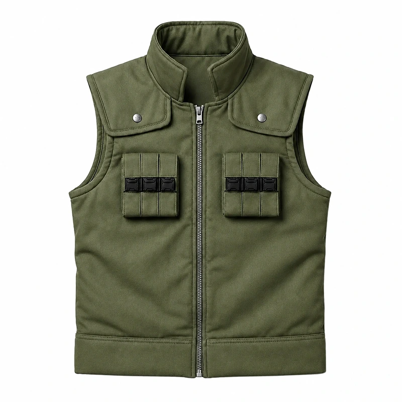 Kakashi Hatake Olive Green Vest