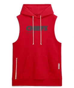 Kansas City Chiefs Sideline Sleeveless Hoodie