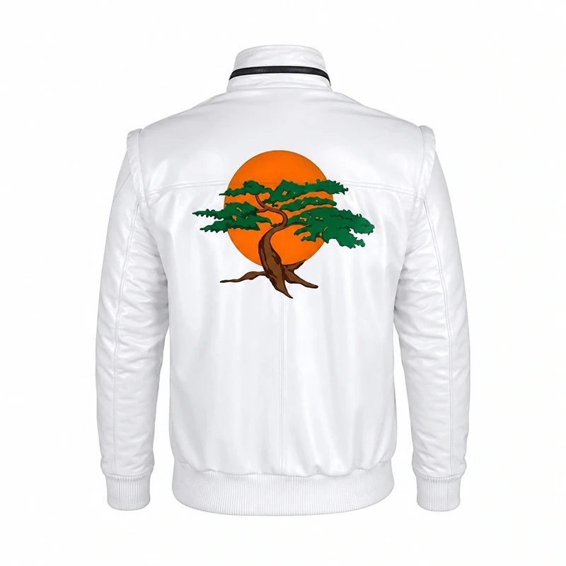 Karate Kid Miyagi Do Leather Jacket - Image 2
