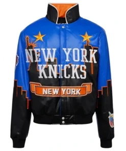 Karl-Anthony Towns Jeff Hamilton NY Knicks Skyline Jacket