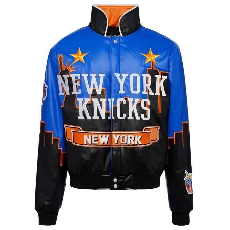 Karl-Anthony Towns Jeff Hamilton NY Knicks Skyline Jacket