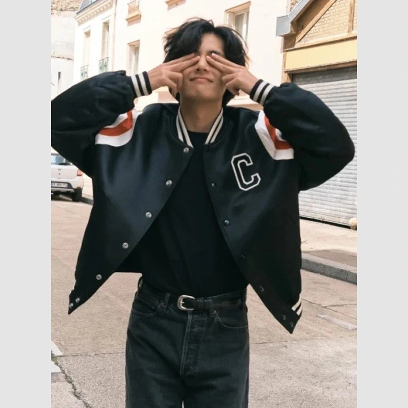Kim Tae-Hyung Varsity Jacket