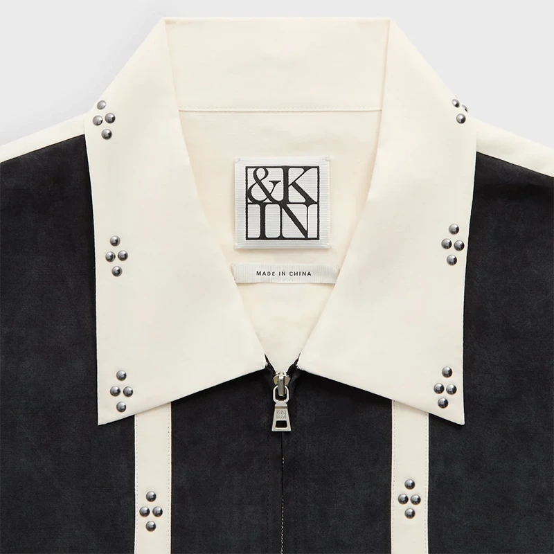 &Kin Cupro Linen Amir Shirt - Image 3