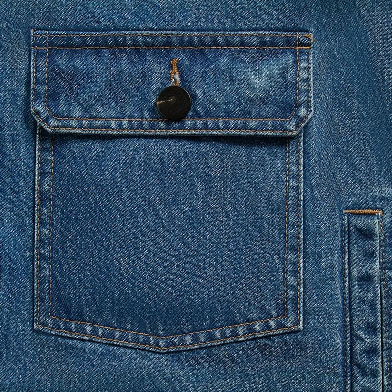 &Kin Denim Clint Trucker Jacket - Image 4