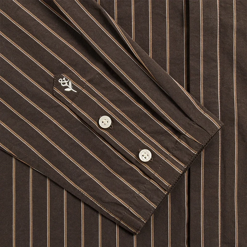 &Kin Derby Striped Poplin Nico Shirt - Image 4