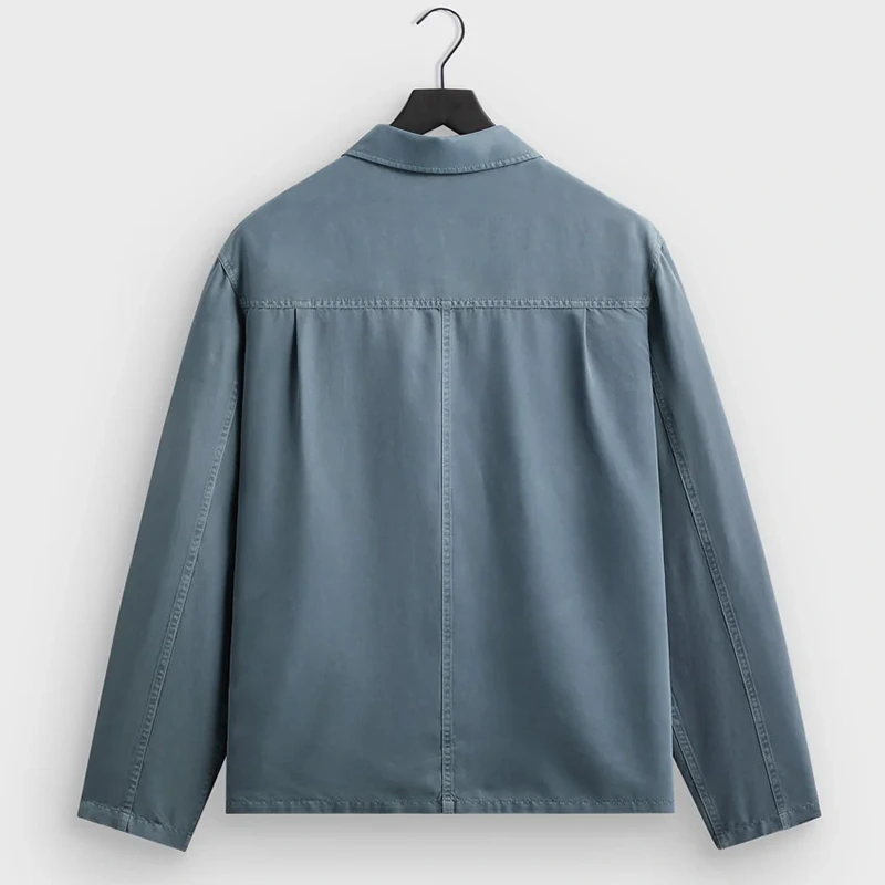 &Kin Garment Dyed Silk Collared Yardley Shirt - Image 2