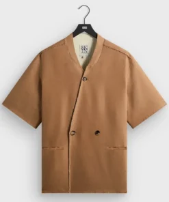 &Kin Linen Viscose Twill Mathis Shirt