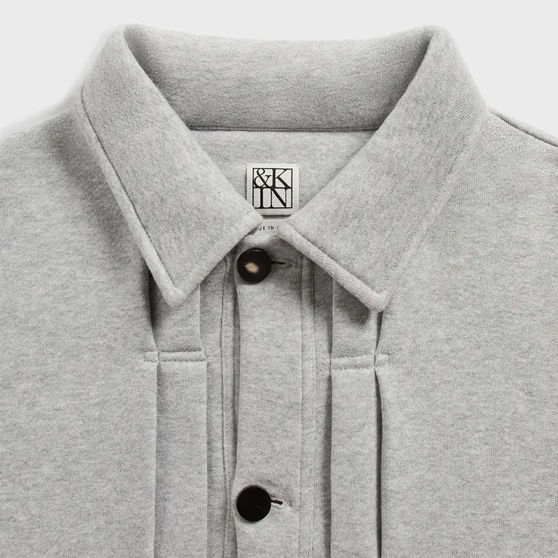 &Kin Plush Fleece Eito Workwear Jacket - Image 3